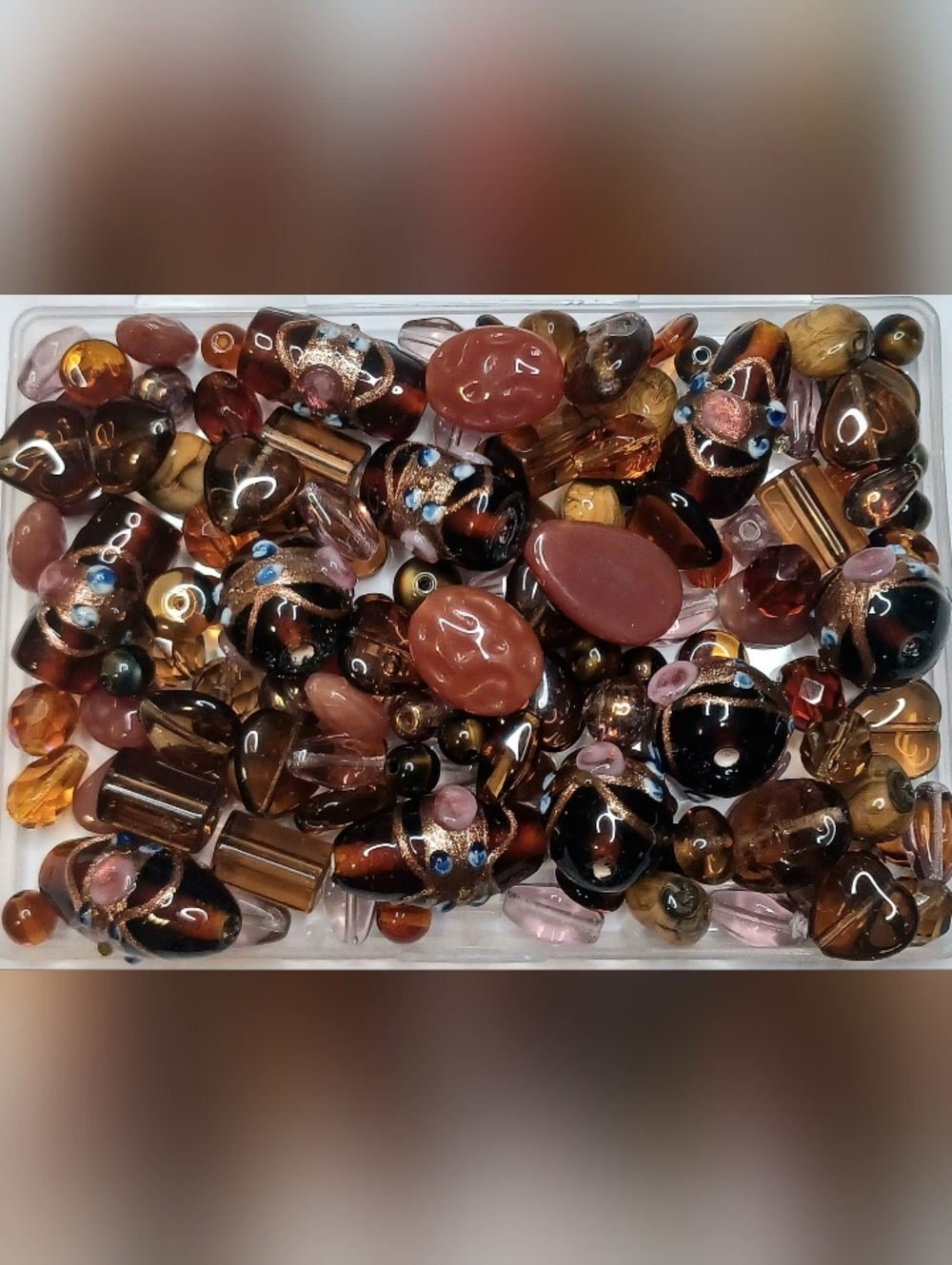 Glass beads loose mix Jewelry Making Beads